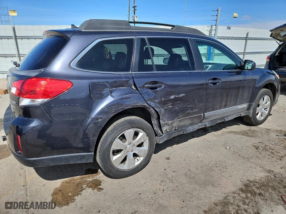 2011 Subaru Outback 3.6R Limited Pwr Moon with VIN 4S4BRDKC2B2385870, listed as a Copart auction lot 51113495 with 103,961 mi miles and Salvage Title. Bid and sale history available at carsss.com. Image 3.