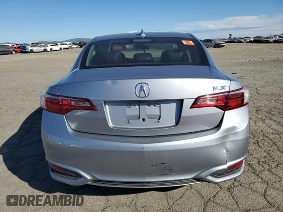 2016 Acura ILX w/Premium Pkg with VIN 19UDE2F74GA011379, listed as a Copart auction lot 48243345 with 121,476 mi miles and Salvage Title. Bid and sale history available at carsss.com. Image 6.
