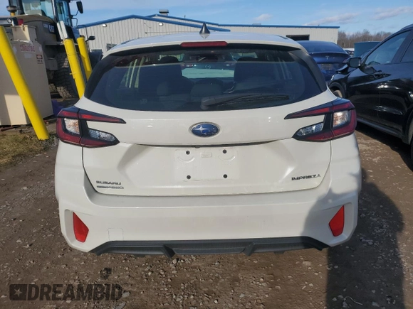 2024 Subaru Impreza Sport with VIN JF1GUAFC8R8345940, listed as a Copart auction lot 81922084 with 8,935 mi miles and Salvage Title. Bid and sale history available at carsss.com. Image 6.