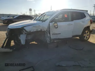 2019 Jeep Compass Latitude w/Sun/Wheel Pkg with VIN 3C4NJCBB4KT855244, listed as a Copart auction lot 83453204 with Not Provided miles and Salvage Title. Bid and sale history available at carsss.com. Image 1.