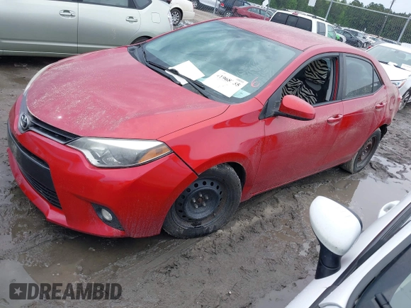 2015 Toyota Corolla L with VIN 2T1BURHE8FC478876, listed as a IAAI auction lot 41968255 with 121,066 mi miles and . Bid and sale history available at DreamBid. Image 2.
