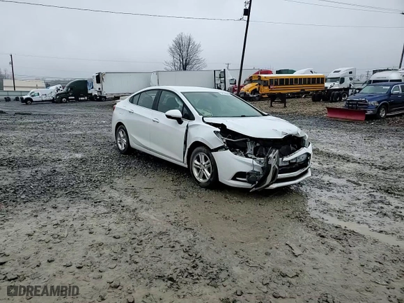 2017 Chevrolet Cruze LT with VIN 1G1BE5SM4H7130608, listed as a Copart auction lot 52819545 with 86,943 mi miles and Salvage Title. Bid and sale history available at carsss.com. Image 11.