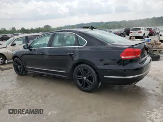2014 Volkswagen Passat SEL Premium with VIN 1VWCN7A30EC036693, listed as a Copart auction lot 59156245 with 136,939 mi miles and Salvage title. Bid and sale history available at DreamBid. Image 2.