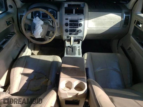 2011 Mercury Mariner Premier with VIN 4M2CN8HG3BKJ00612, listed as a Copart auction lot 53490645 with 154,119 mi miles and Salvage title. Bid and sale history available at DreamBid. Image 8.