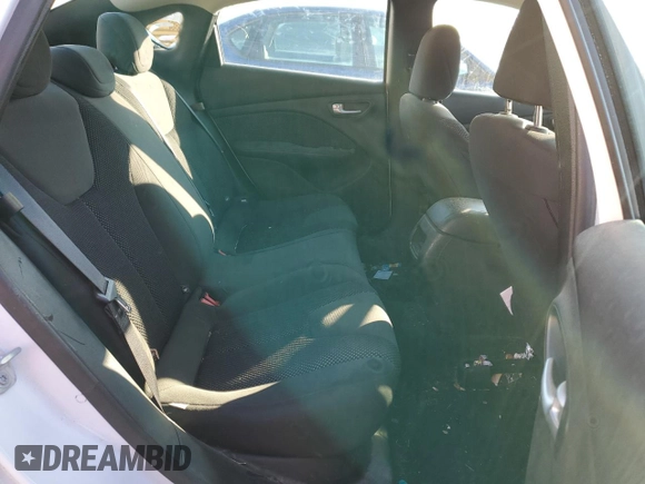 2016 Dodge Dart SXT Sport with VIN 1C3CDFFAXGD802289, listed as a Copart auction lot 49369365 with 70,964 mi miles and Salvage Title. Bid and sale history available at DreamBid. Image 10.