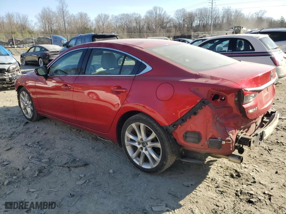 2014 Mazda Mazda6 i Touring with VIN JM1GJ1T69E1119104, listed as a Copart auction lot 47105715 with 127,999 mi miles and Salvage Title. Bid and sale history available at carsss.com. Image 2.