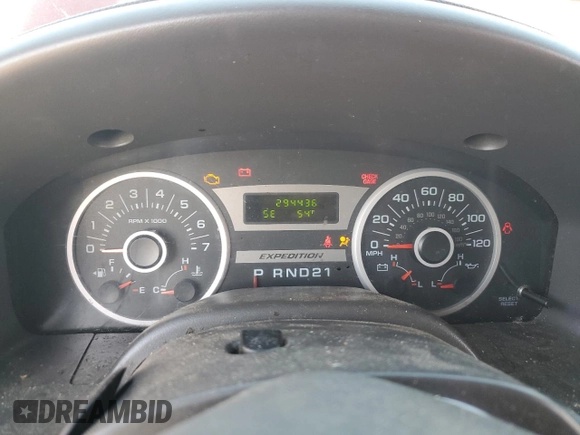 2005 Ford Expedition XLS with VIN 1FMPU13595LB00423, listed as a Copart auction lot 81937474 with 294,436 mi miles and Salvage Title. Bid and sale history available at carsss.com. Image 9.