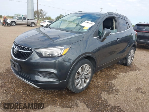 2018 Buick Encore Preferred with VIN KL4CJASB4JB709514, listed as a IAAI auction lot 40882023 with 208,843 mi miles. Bid and sale history available at carsss.com. Image 17.