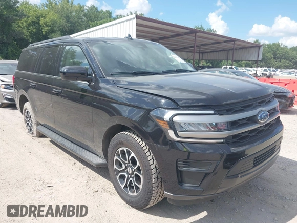 2024 Ford Expedition Max XLT with VIN 1FMJK1H84REA38728, listed as a IAAI auction lot 42584846 with 44,147 mi miles and . Bid and sale history available at DreamBid. Image 1.
