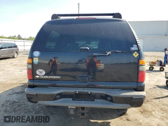 2006 Chevrolet Suburban Z71 with VIN 3GNFK16ZX6G118360, listed as a Copart auction lot 54890015 with 170,171 mi miles and Clean Title. Bid and sale history available at DreamBid. Image 6.