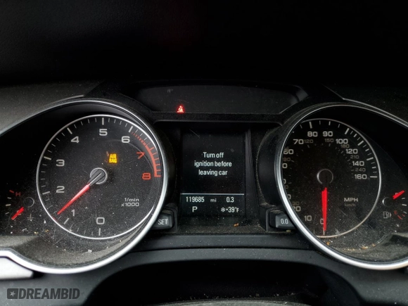 2015 Audi A5 Premium with VIN WAUCFAFR2FA008883, listed as a Copart auction lot 49975435 with 119,685 mi miles and Salvage Title. Bid and sale history available at carsss.com. Image 9.