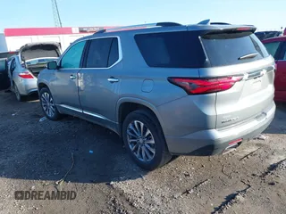 2023 Chevrolet Traverse Premier with VIN 1GNERKKW7PJ320551, listed as a IAAI auction lot 41186853 with 12,432 mi miles and . Bid and sale history available at DreamBid. Image 3.