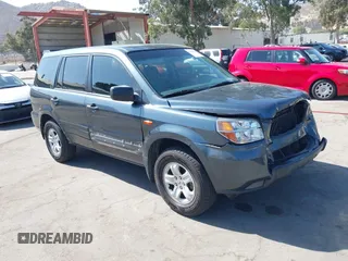 2006 Honda Pilot LX with VIN 5FNYF28156B040319, listed as a IAAI auction lot 42565480 with 181,725 mi miles and . Bid and sale history available at DreamBid. Image 1.