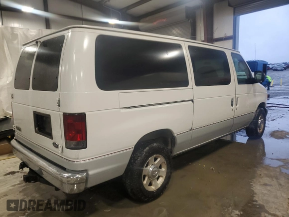2006 Ford Econoline Passenger XL with VIN 1FMRE11W26DA02427, listed as a Copart auction lot 80461834 with 201,894 mi miles and Salvage Title. Bid and sale history available at DreamBid. Image 3.