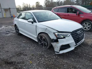 2020 Audi A3 Sedan S line Premium with VIN WAUBEGFF2LA095042, listed as a IAAI auction lot 41722508 with 46,951 mi miles. Bid and sale history available at carsss.com. Image 1.