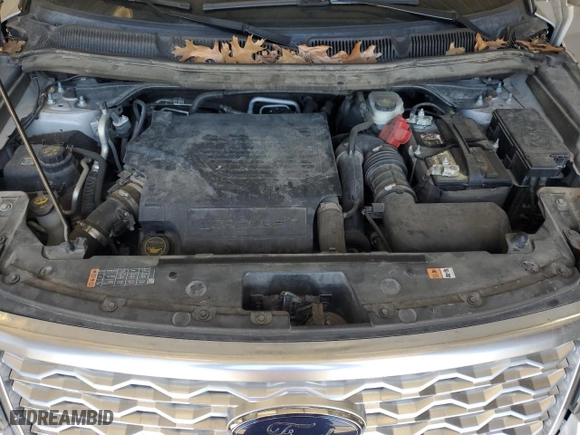 2016 Ford Explorer Platinum with VIN 1FM5K8HT4GGC71606, listed as a Copart auction lot 48706455 with 121,063 mi miles and Clean Title. Bid and sale history available at carsss.com. Image 12.