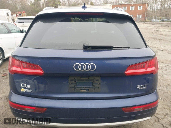 2018 Audi Q5 Premium Plus with VIN WA1BNAFY6J2019391, listed as a IAAI auction lot 41875856 with 73,505 mi miles. Bid and sale history available at carsss.com. Image 16.