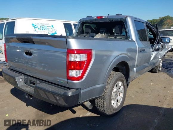2023 Ford F-150 with VIN 1FTFW1P85PKD74502, listed as a IAAI auction lot 40664536 with Not provided miles and . Bid and sale history available at DreamBid. Image 4.