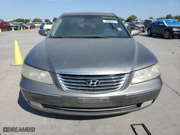 2009 Hyundai Azera GLS with VIN KMHFC46D89A358792, listed as a Copart auction lot 76666414 with 260,567 mi miles and Clean Title. Bid and sale history available at carsss.com. Image 5.