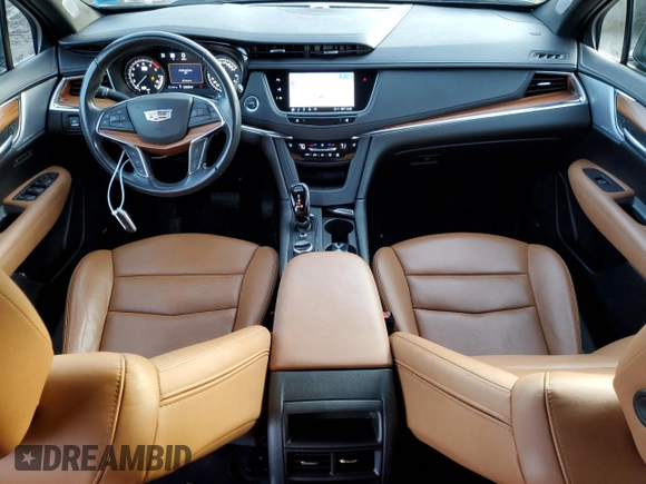 2022 Cadillac XT5 AWD Premium Luxury with VIN 1GYKNDR46NZ113732, listed as a Copart auction lot 82645394 with 26,862 mi miles and Salvage title. Bid and sale history available at DreamBid. Image 8.