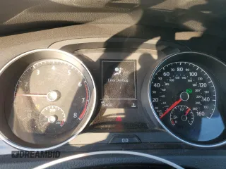 2018 Volkswagen Golf SportWagen S with VIN 3VW117AU6JM757489, listed as a Copart auction lot 46607335 with 79,408 mi miles and Salvage Title. Bid and sale history available at carsss.com. Image 9.