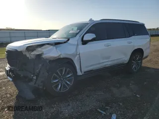 2021 Cadillac Escalade Sport Platinum z VIN 1GYS4GKL6MR370927, wystawiony jako Copart lot #47528805 z przebiegiem 82 053 mil mil oraz Szkoda całkowita • Salvage title. Historia ofert i sprzedaży dostępna na DreamBid. Obrazek 1.
