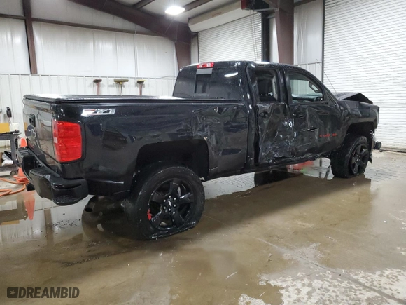2017 Chevrolet Silverado 1500 LT with VIN 1GCVKREC0HZ402566, listed as a Copart auction lot 49876015 with 119,217 mi miles and Salvage Title. Bid and sale history available at carsss.com. Image 3.