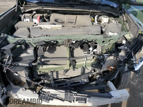 2022 Toyota Tundra SR5 with VIN 5TFLA5DA9NX039002, listed as a Copart auction lot 45874735 with 34,441 mi miles and Salvage title. Bid and sale history available at DreamBid. Image 11.