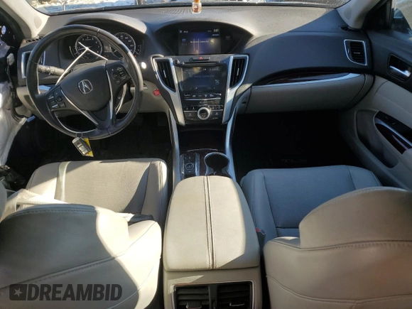 2015 Acura TLX V6 Tech with VIN 19UUB2F59FA009939, listed as a Copart auction lot 41357635 with 153,248 mi miles and Salvage Title. Bid and sale history available at carsss.com. Image 8.