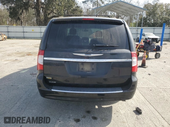 2016 Chrysler Town & Country Touring with VIN 2C4RC1BG8GR284170, listed as a Copart auction lot 49133465 with 135,478 mi miles and Salvage Title. Bid and sale history available at carsss.com. Image 6.