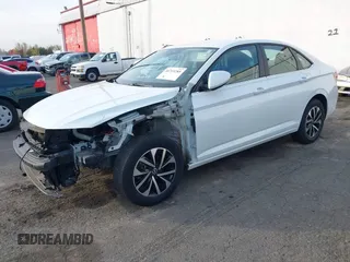 2022 Volkswagen Jetta with VIN 3VWNM7BU0NM020740, listed as a IAAI auction lot 40719285 with 43,570 mi miles and . Bid and sale history available at DreamBid. Image 20.
