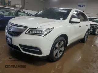 2016 Acura MDX with VIN 5FRYD4H24GB030598, listed as a Copart auction lot 50812165 with 189,301 mi miles and Salvage Title. Bid and sale history available at carsss.com. Image 1.