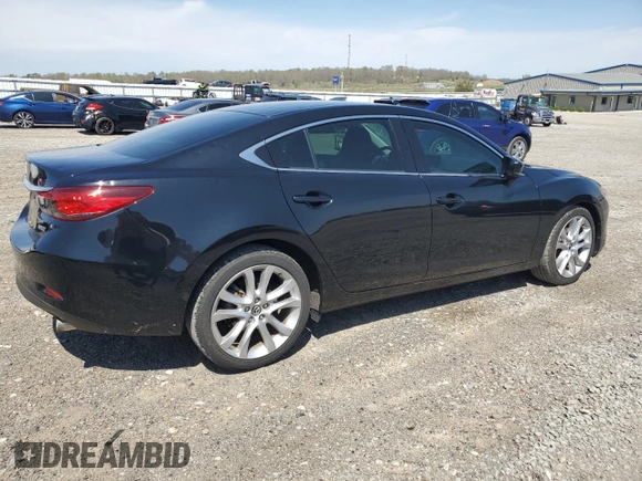 2017 Mazda Mazda6 Touring with VIN JM1GL1V54H1148321, listed as a Copart auction lot 52502115 with 43,507 mi miles and Salvage Title. Bid and sale history available at carsss.com. Image 3.