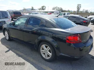 2012 Dodge Avenger SXT with VIN 1C3CDZCB9CN177919, listed as a IAAI auction lot 41944935 with 169,071 mi miles and . Bid and sale history available at carsss.com. Image 3.