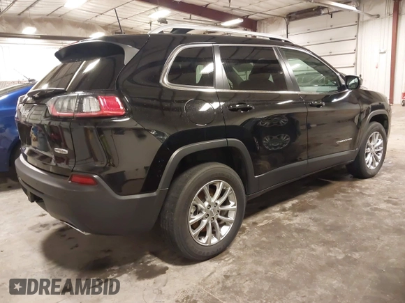2021 Jeep Cherokee Latitude Lux with VIN 1C4PJMMX2MD221463, listed as a IAAI auction lot 41901907 with 54,027 mi miles and . Bid and sale history available at carsss.com. Image 4.