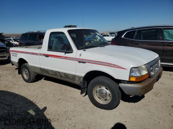 1999 Ford Ranger XL with VIN 1FTYR10C0XUA50781, listed as a Copart auction lot 47139855 with 226,825 mi miles and Clean Title. Bid and sale history available at DreamBid. Image 4.