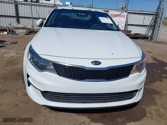 2016 Kia Optima LX with VIN 5XXGT4L30GG019255, listed as a IAAI auction lot 41870147 with 119,265 mi miles. Bid and sale history available at carsss.com. Image 13.