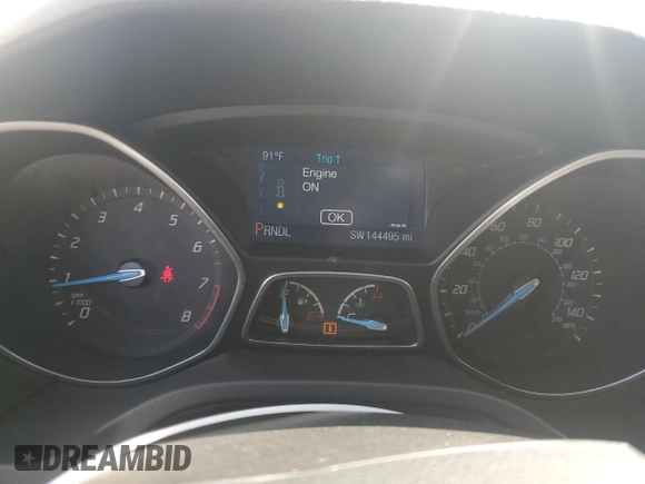 2014 Ford Focus SE z VIN 1FADP3K24EL317353, wystawiony jako Copart lot #57181215 z przebiegiem 144 495 mil mil oraz Szkoda całkowita • Salvage title. Historia ofert i sprzedaży dostępna na DreamBid. Obrazek 9.