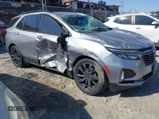 2023 Chevrolet Equinox RS z VIN 3GNAXMEG9PL149329, wystawiony jako IAAI lot #41742499 z przebiegiem 16 246 mil mil oraz . Historia ofert i sprzedaży dostępna na DreamBid. Obrazek 1.