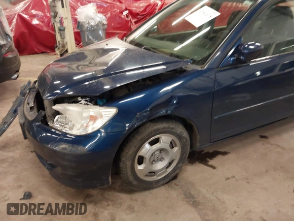 2005 Honda Civic with VIN JHMES96635S003839, listed as a IAAI auction lot 41861678 with 131,987 mi miles and . Bid and sale history available at DreamBid. Image 6.