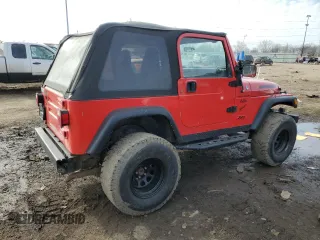 2002 Jeep Wrangler X with VIN 1J4FA39S42P750678, listed as a Copart auction lot 48737005 with 188,353 mi miles and Clean Title. Bid and sale history available at carsss.com. Image 3.