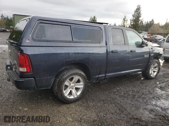 2013 Ram 1500 Sport with VIN 1C6RR7HT7DS676712, listed as a Copart auction lot 77384224 with 147,928 mi miles and Salvage title. Bid and sale history available at DreamBid. Image 3.
