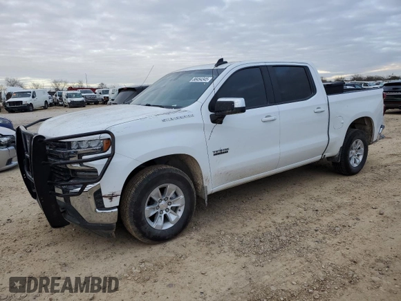 2022 Chevrolet Silverado 1500 LT with VIN 3GCPWCED1NG100217, listed as a Copart auction lot 88454345 with 34,963 mi miles and Clean Title. Bid and sale history available at DreamBid. Image 1.