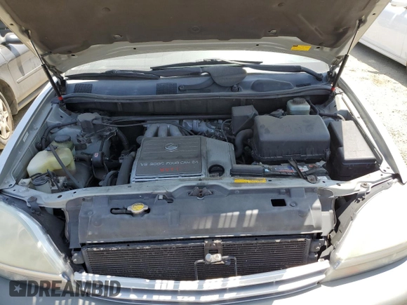 2002 Lexus RX 300 z VIN JTJHF10U120247621, wystawiony jako Copart lot #59238135 z przebiegiem 170 946 mil mil oraz Szkoda całkowita • Salvage title. Historia ofert i sprzedaży dostępna na DreamBid. Obrazek 12.