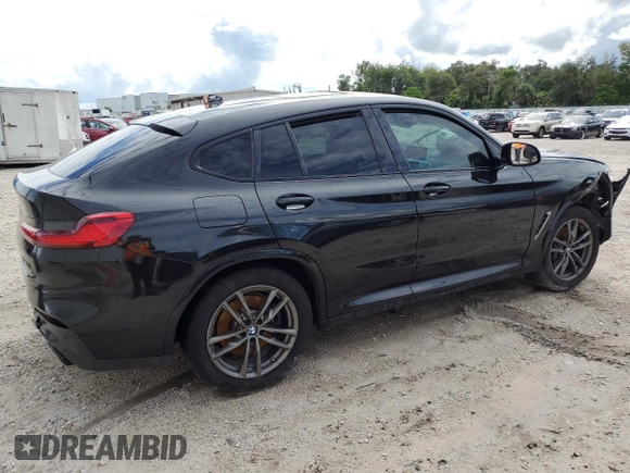 2020 BMW X4 M40i z VIN 5UX2V5C09L9B67302, wystawiony jako Copart lot #70640334 z przebiegiem Nie podano mil oraz Szkoda całkowita • Salvage title. Historia ofert i sprzedaży dostępna na DreamBid. Obrazek 3.