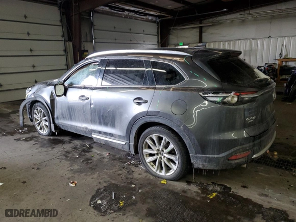 2016 Mazda CX-9 Grand Touring with VIN JM3TCBDY9G0124978, listed as a Copart auction lot 45222965 with 163,492 mi miles and Salvage Title. Bid and sale history available at carsss.com. Image 2.
