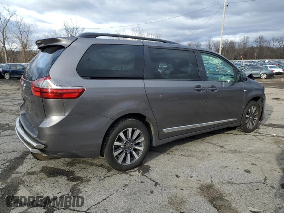 2020 Toyota Sienna LE with VIN 5TDJZ3DCXLS231778, listed as a Copart auction lot 85892214 with 118,026 mi miles and Salvage title. Bid and sale history available at DreamBid. Image 3.