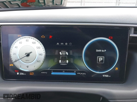 2023 Hyundai Santa Cruz Night Edition z VIN 5NTJCDAF0PH054192, wystawiony jako IAAI lot #40734723 z przebiegiem 9 700 mil mil oraz . Historia ofert i sprzedaży dostępna na DreamBid. Obrazek 7.
