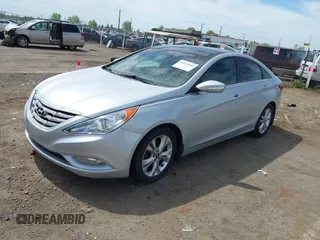 2013 Hyundai Sonata Limited with VIN 5NPEC4AC8DH677464, listed as a IAAI auction lot 42011646 with 101,695 mi miles and . Bid and sale history available at carsss.com. Image 2.