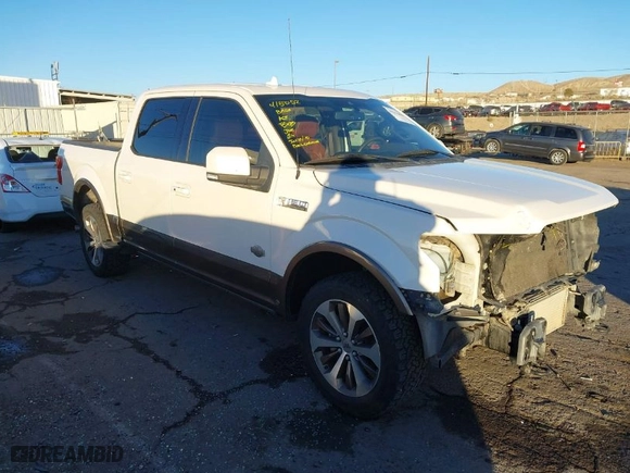 2018 Ford F-150 XL with VIN 1FTEW1EG5JFA78787, listed as a IAAI auction lot 41156680 with 164,641 mi miles. Bid and sale history available at carsss.com. Image 14.
